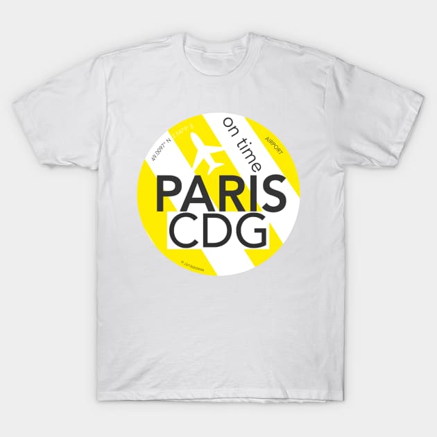 Paris on time T-Shirt by Woohoo